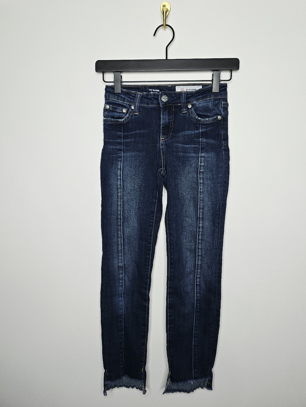 Adriano Goldschmied AG-ED Girls Slim Straight Jeans Size 12 "The Maddie"